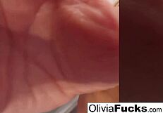 Pierced olivia washes off after a long day big tits ass pussy milf babe masturbation solo pornstar