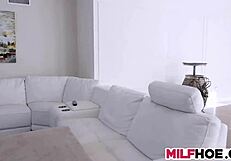 Fucked Stepma Is a Camgirl Too in Cougar Teen 3some Old Young Group