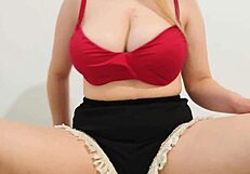 big boob bathing season starts with squirting