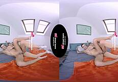 Tsvirtuallovers - Beautiful shemale teacher and student in hot scene