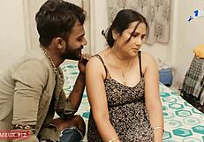 Pretty Indian wife has hot intimate experience with a random man