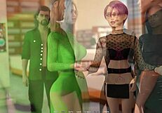 3D animated self-improvement group seduction