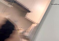 Masked Milf Veronica Drains His Milk Fast