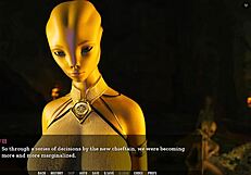 Tales from the unending void 11- female alien fingers herself ready for my cock