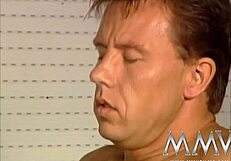 excited beauty licking a massive cock