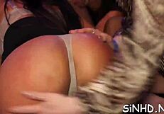 Explosive fuck party with blowjobs and ripped clothes