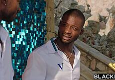 blonde milf brandi takes two big black cocks