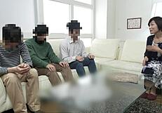 Virgin boy’s first raw experience with mature Japanese wife Miyako Hori