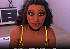 Beautiful anime game with a 3 girl fun and lots of anal sex