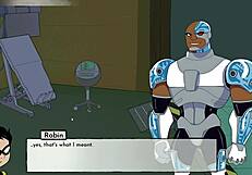 18titans part 21 enjoying blackfire