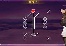 Cacciatore di milf mira alla succosa ragazza cowboy di Giove per creampie