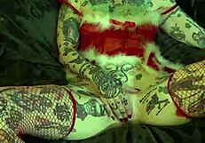 Milf solo orgasm on shelf