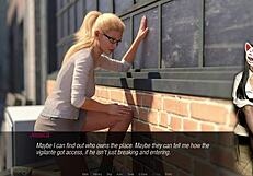 Long legs on old dude's crotch