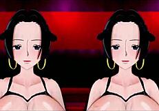 Hey, vr boa hancock cheats on luffy in hotel reality scene