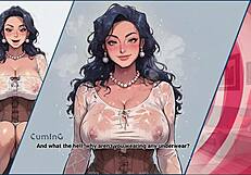 hey, in archalchemy hentai game ep 1, my maid stepmom skips panties!