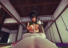 Intense Hentai 3D POV Blowjob And Boobjob Fucking