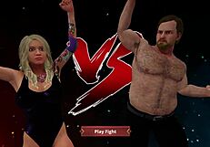Nelly Vs Ethan Ii Naked Fighter 3D