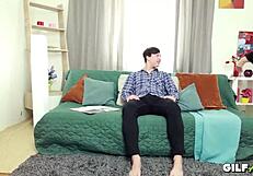 67-годишна баба с големи цици чука съседското момче, уау