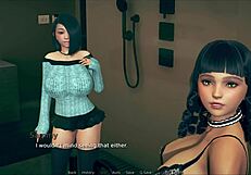 Polyturnon 4: Curvy Big-Titted 3D Cartoon Babe in Sexy Game Action