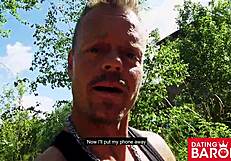 imagine this gothic teen doreen sucking dick outdoors on datingbaron.com