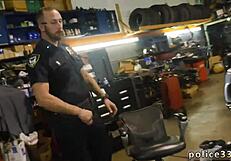 gay gothic twink teen gets involved with police using sex toys