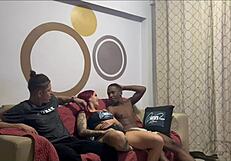 my stepson brought a friend for double penetration with me