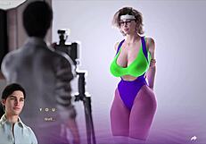 Busty Stepmom's Intense First Deepthroat Reward