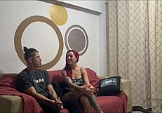 my stepson brought a friend for double penetration with me