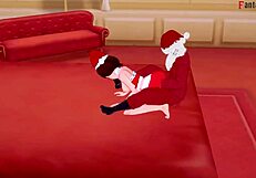 Elastigirl Bangs Wrong Santa in Full Incredibles Fantasy Movie