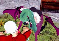 morrigan fucking hardsex halloween special 🎃