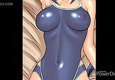 Beautiful anime-inspired adult film with a popular Hentai actress