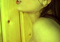 Hot European college girls in a hot bath scene in a porn movie