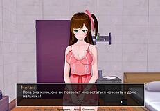 Let's play HS tutor part 30 with big tits and naked ass