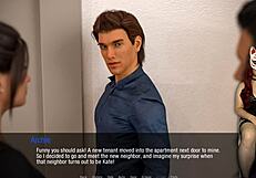 Secretary Kate's Rough Blowjob and Deepthroat in Office Threesome