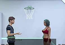 Stranded In Space 114 Basketball Match Against Femdom Mistress