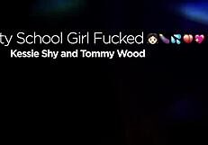 Tommy wood fucks hottie kessie roughly with riding and squirting