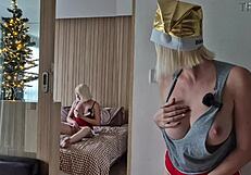 did i really catch my step sister masturbating at christmas? wanna see us both get off?