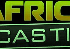 Close Up Ebony African Fake Casting with White Dick Blowjob