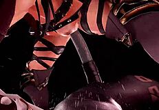 raw cowgirl riding with squirting in anime hentai