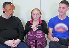 Blonde slut gets rough anal gaping with rimjob.