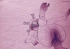 I sketch hentai anime of hunter x hunter menchi