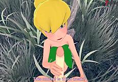 hey, tinker bell grew up, so i fucked her while another fairy watched!