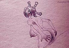 I sketch hentai anime of hunter x hunter menchi