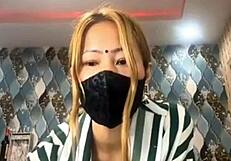 i watch nepali girl from sikkim in her live show moment