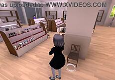 Sereka EXPOSES herself OUTDOOR in naked coat