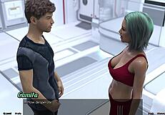 femdom mistress dominates with huge cock