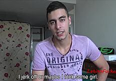 Wow, fucking horny latino gay man while counting money!