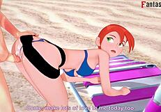 Grown gwen tennyson bikini sex on the public beach 2 ben10 watch the full and fpov on sheer fantasyking3