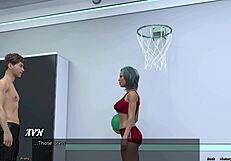 femdom mistress dominates with huge cock