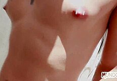 ME AND MY FRIENDS SHOWERING AND FUCKING HARD WITH BIG COCKS